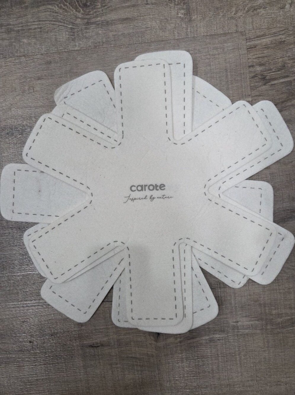 Carote Cookware Felt Pan Protectors Set of 4